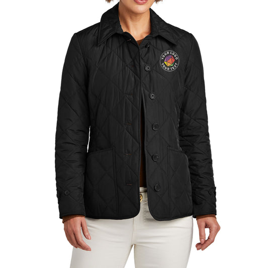 Brooks Brothers® Women’s Custom Embroidered Quilted Jacket - BB18601