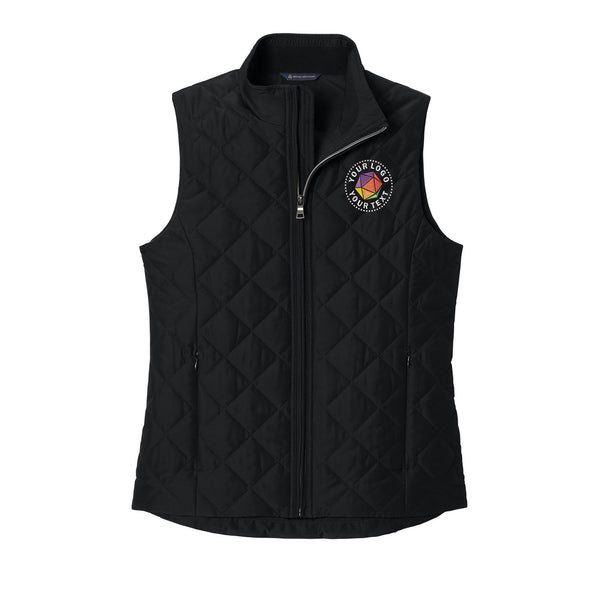 Brooks Brothers® Custom Embroidered Women’s Quilted Vest - BB18603