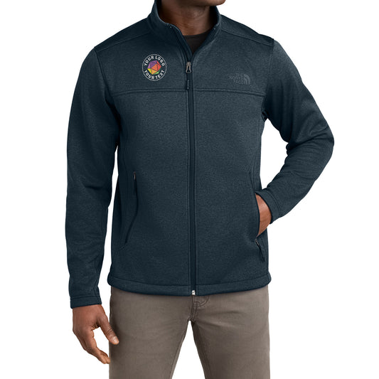 The North Face® Chest Logo Ridgewall Soft Shell Custom Embroidered Jacket - NF0A88D5