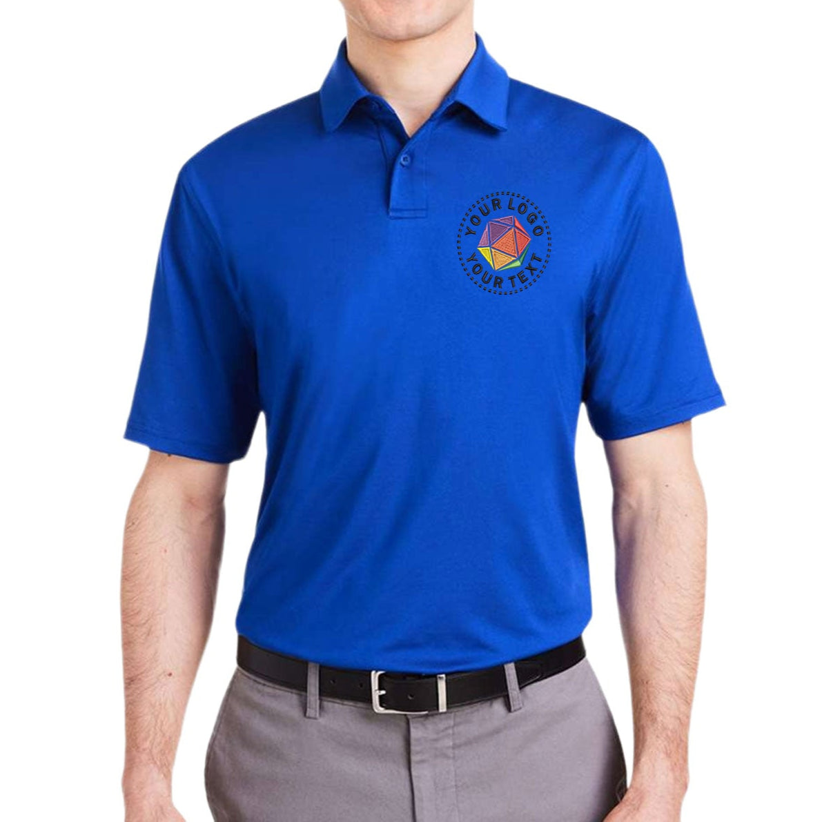 Under Armour Custom Embroidered Men's Recycled Polo - 1383255