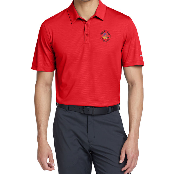 Nike Custom Embroidered Dri-FIT Embossed Tri-Blade Polo - 838964