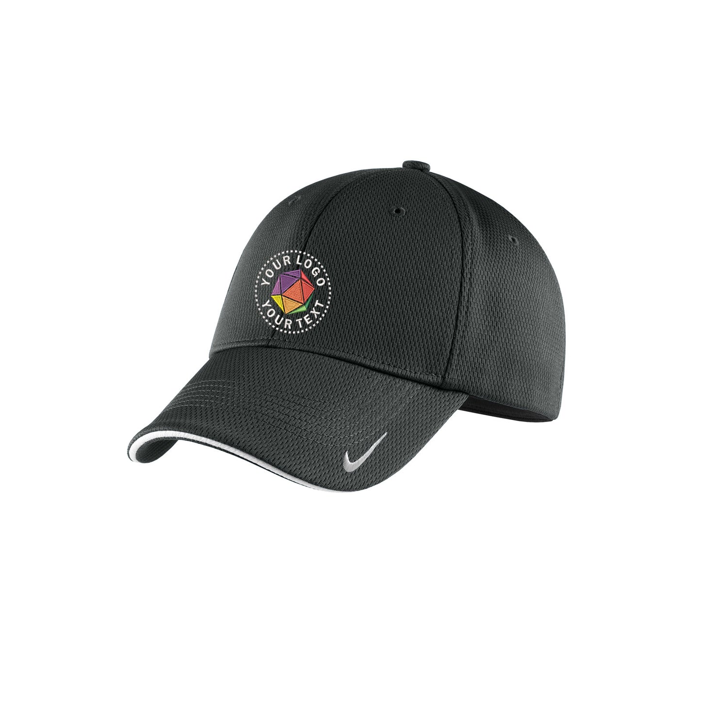 Nike Dri-FIT Custom Embroidered Stretch Mesh Sandwich Bill Cap - NKFD9718