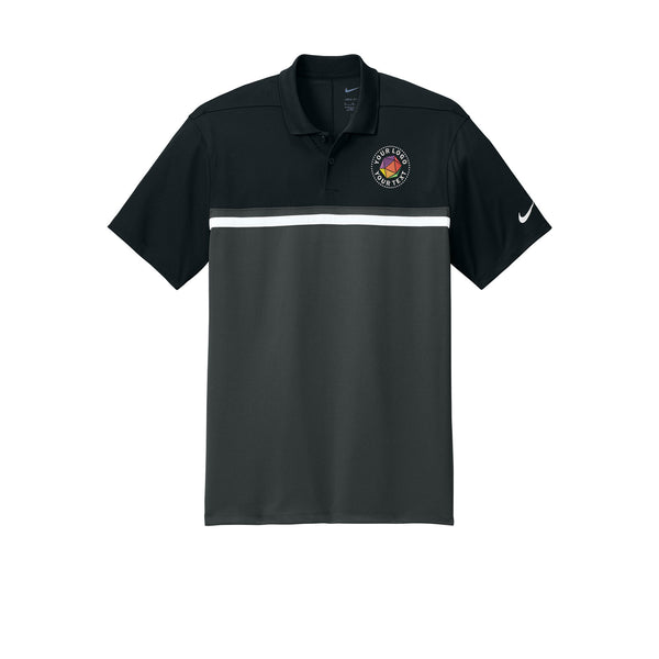 Nike Custom Embroidered Dri-FIT Victory Colorblock Polo - NKFQ3968