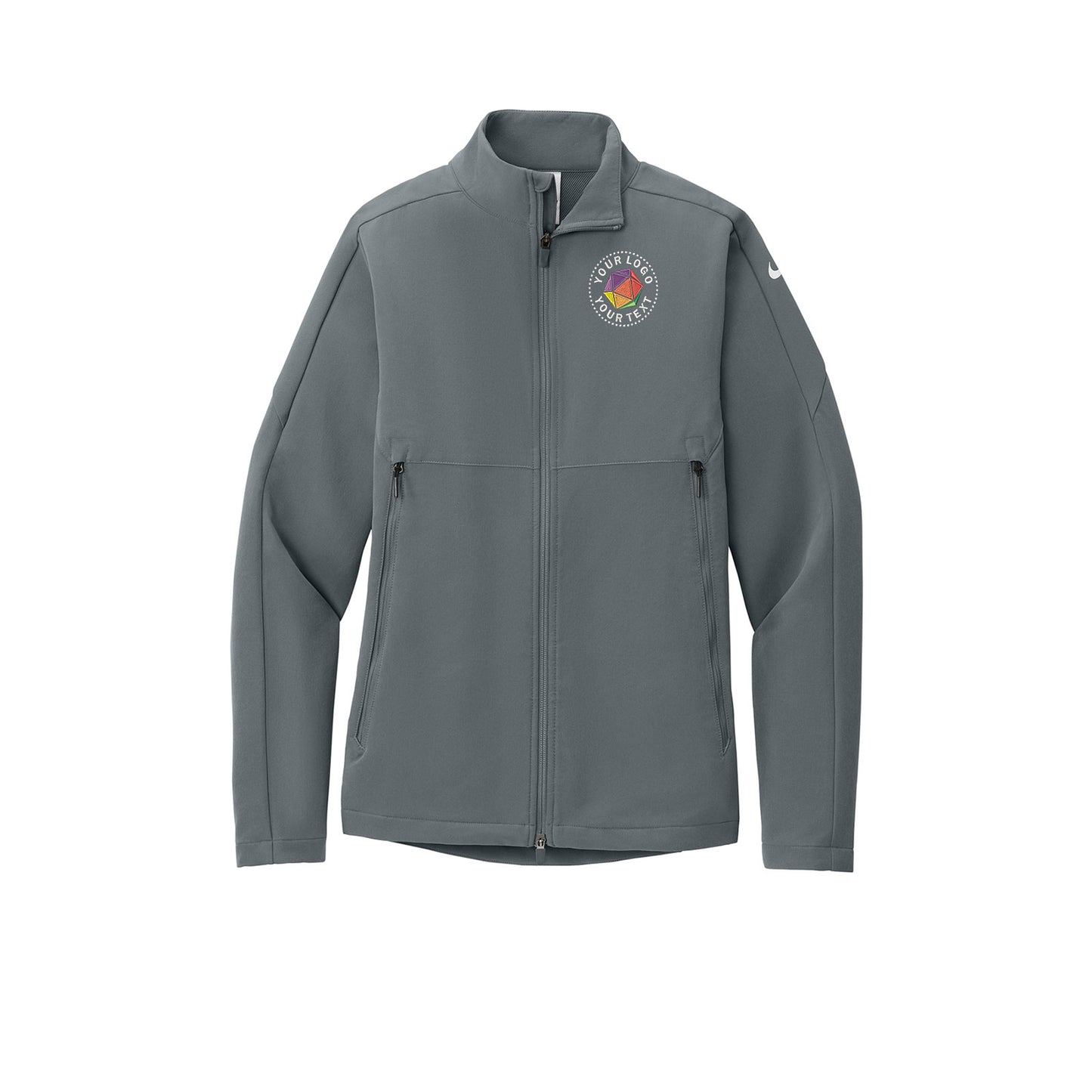 Nike Custom Embroidered Full-Zip Soft Shell Jacket - NKHM7926