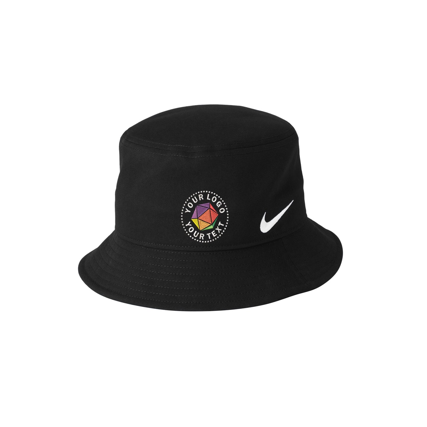 Nike Custom Embroidered Swoosh Bucket Hat - NKBFN6319
