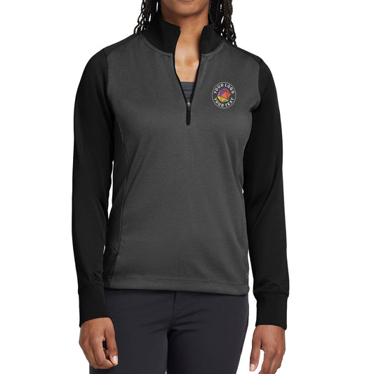 Nike Custom Embroidered Women's Dri-FIT 1/2-Zip Cover-Up - 578674