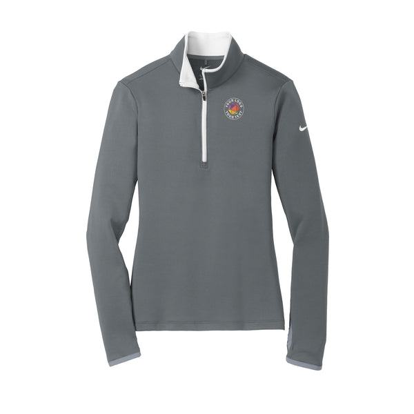 Nike Custom Embroidered Women's Dri-FIT Stretch 1/2-Zip Cover-Up - 779796