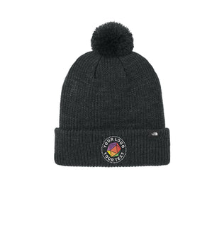 The North Face® Custom Embroidered Pom Beanie - NF0A7RGI