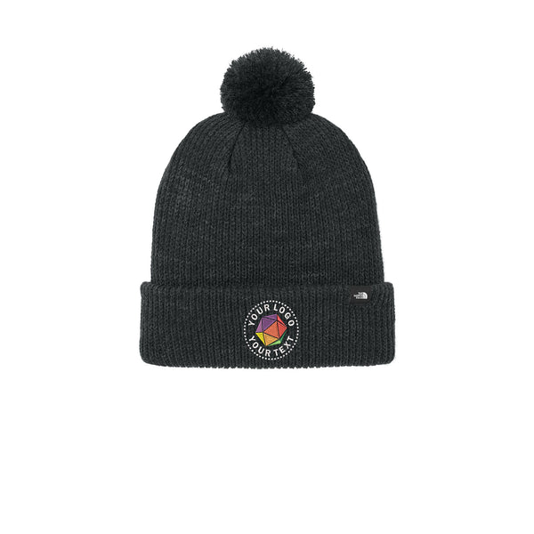 The North Face® Custom Embroidered Pom Beanie - NF0A7RGI