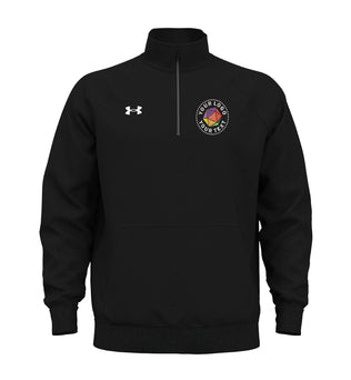 Under Armour Custom Embroidered Men's Rival Fleece Quarter-Zip Pullover - 1386016