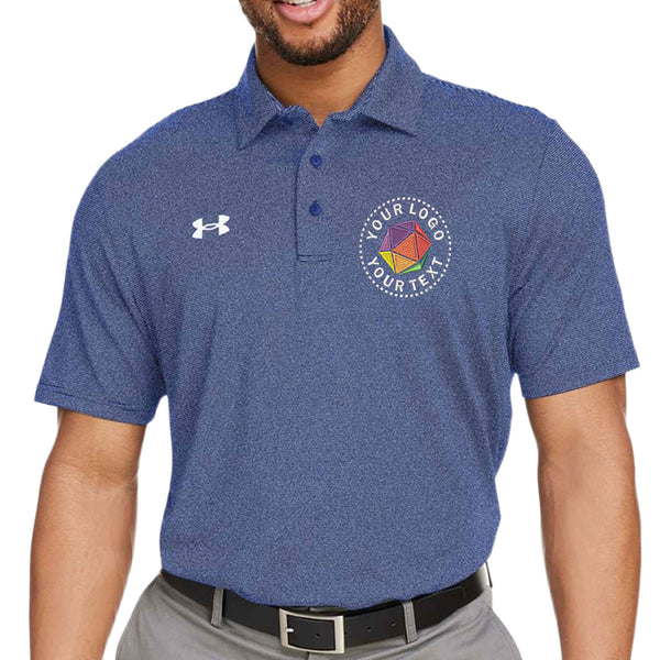 Under Armour Custom Embroidered Men's Destin Drive Striped Performance Polo - 1389853