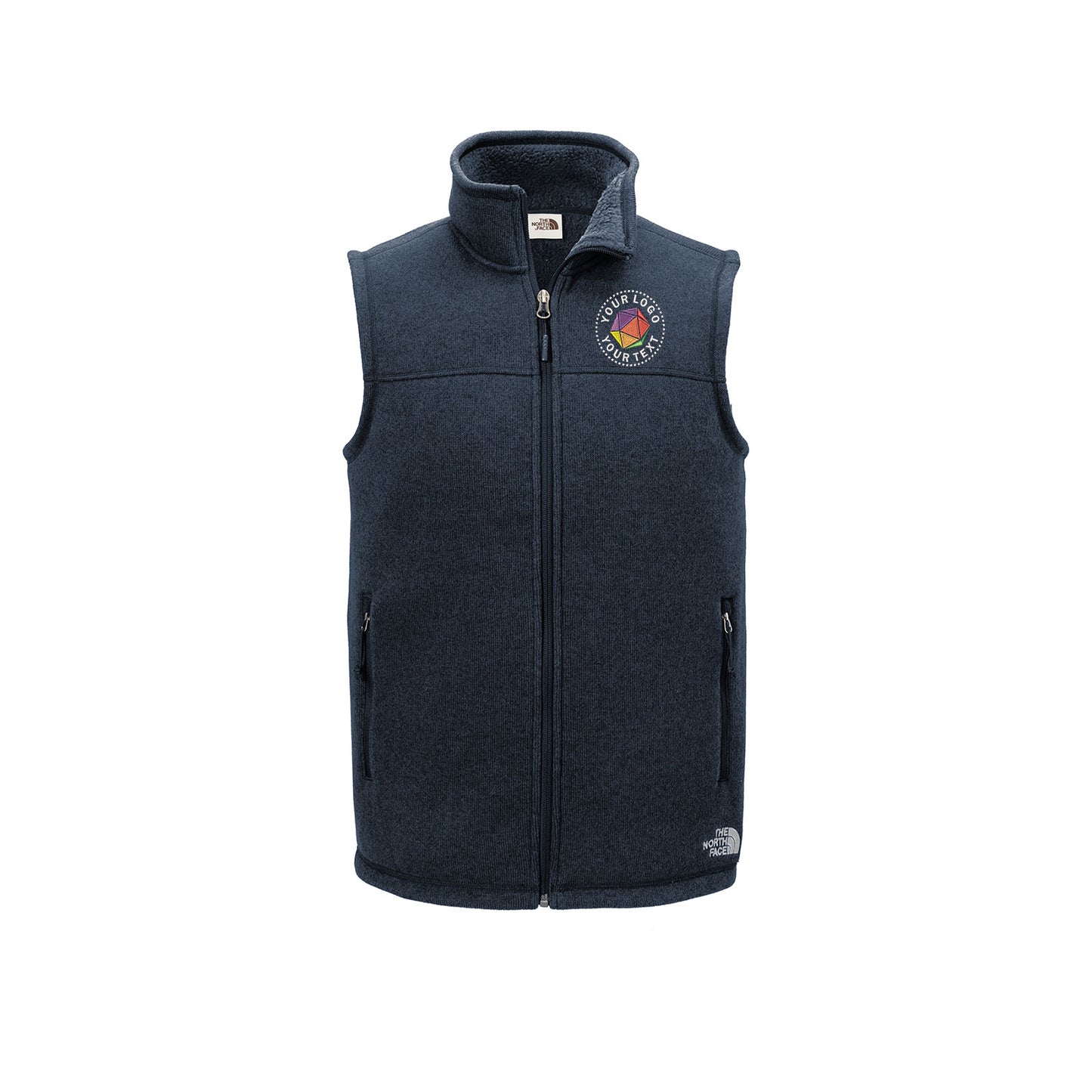 The North Face® Custom Embroidered Sweater Fleece Vest - NF0A47FA