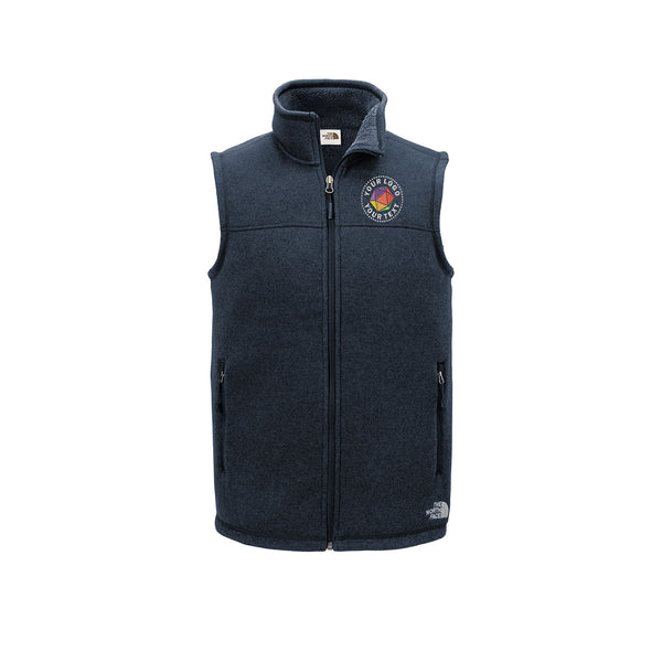 The North Face® Custom Embroidered Sweater Fleece Vest - NF0A47FA