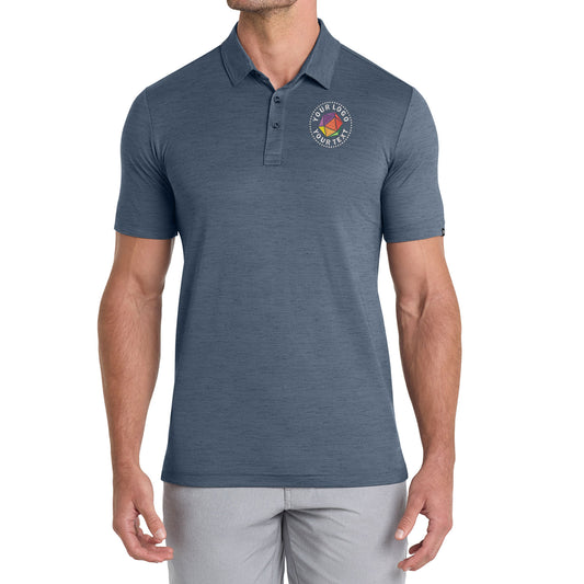 TravisMathew Custom Embroidered Auckland Slub Polo - TM1MW451
