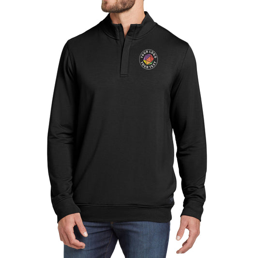 TravisMathew Custom Embroidered Newport 1/4-Zip Fleece - TM1MU419