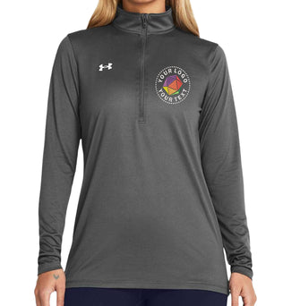 Under Armour Custom Embroidered Women's Team Tech™ Half-Zip Pullover - 1376862