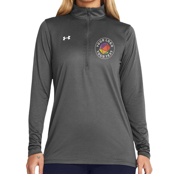 Under Armour Custom Embroidered Women's Team Tech™ Half-Zip Pullover - 1376862