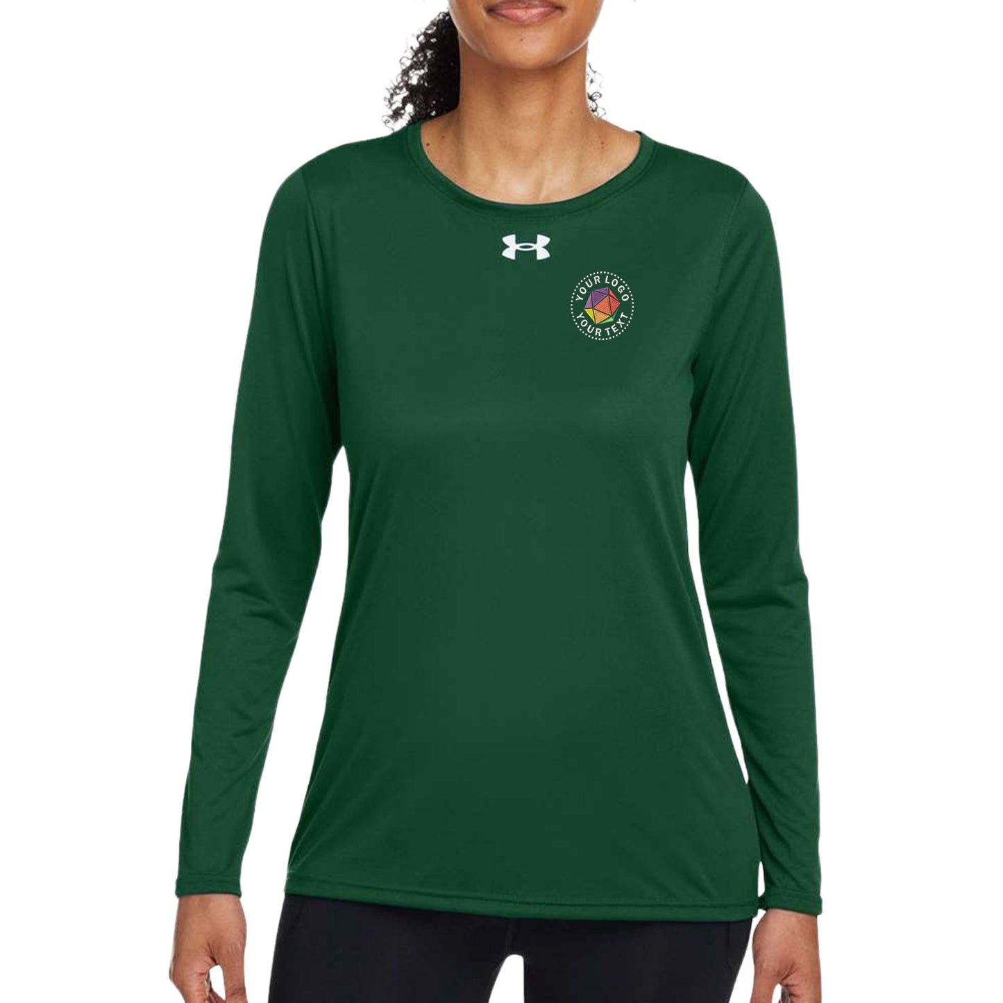 Under Armour Custom Embroidered Women's Team Tech™ Long Sleeve T-Shirt - 1376852