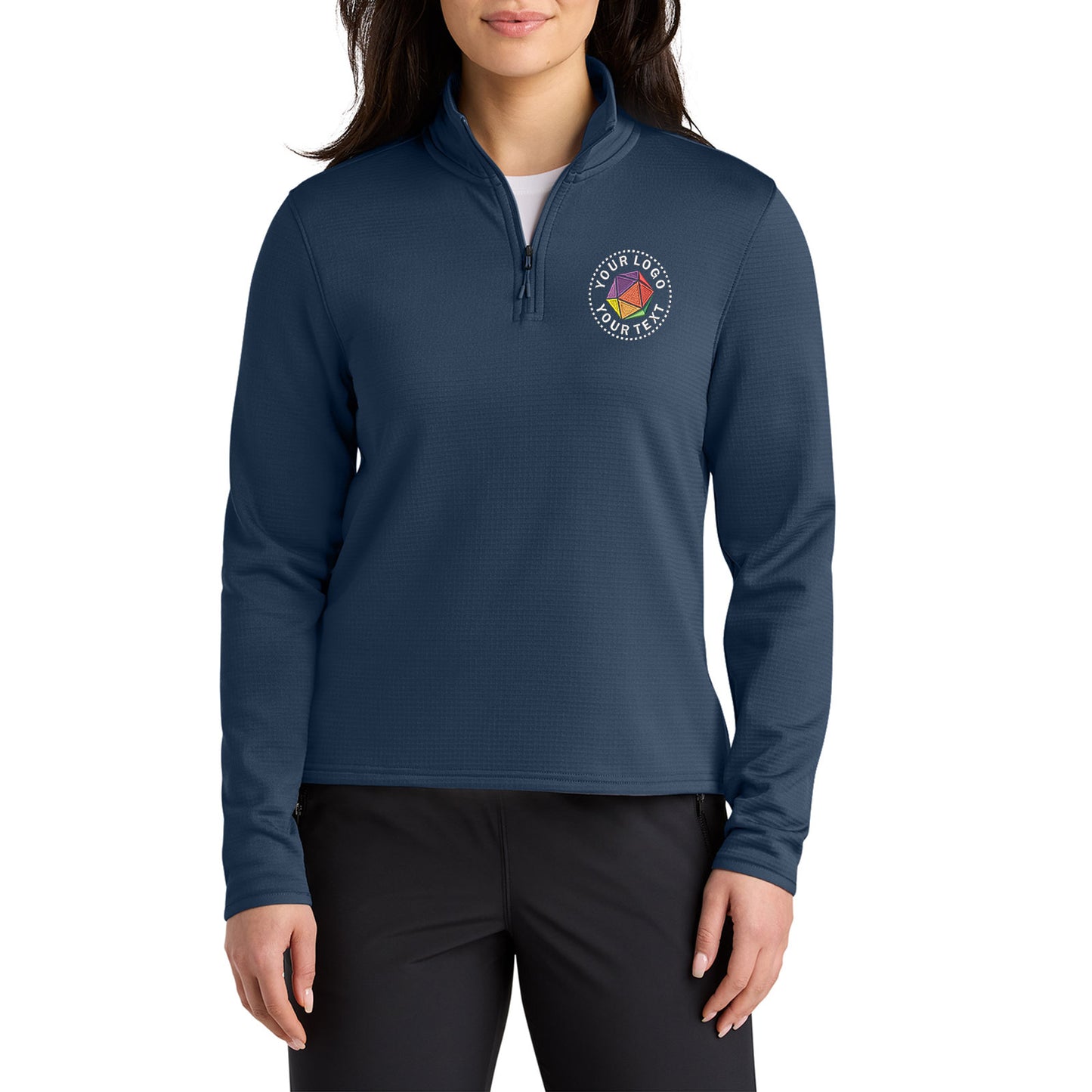 The North Face® Custom Embroidered Women’s Aim 1/4-Zip Fleece - NF0A8FQK