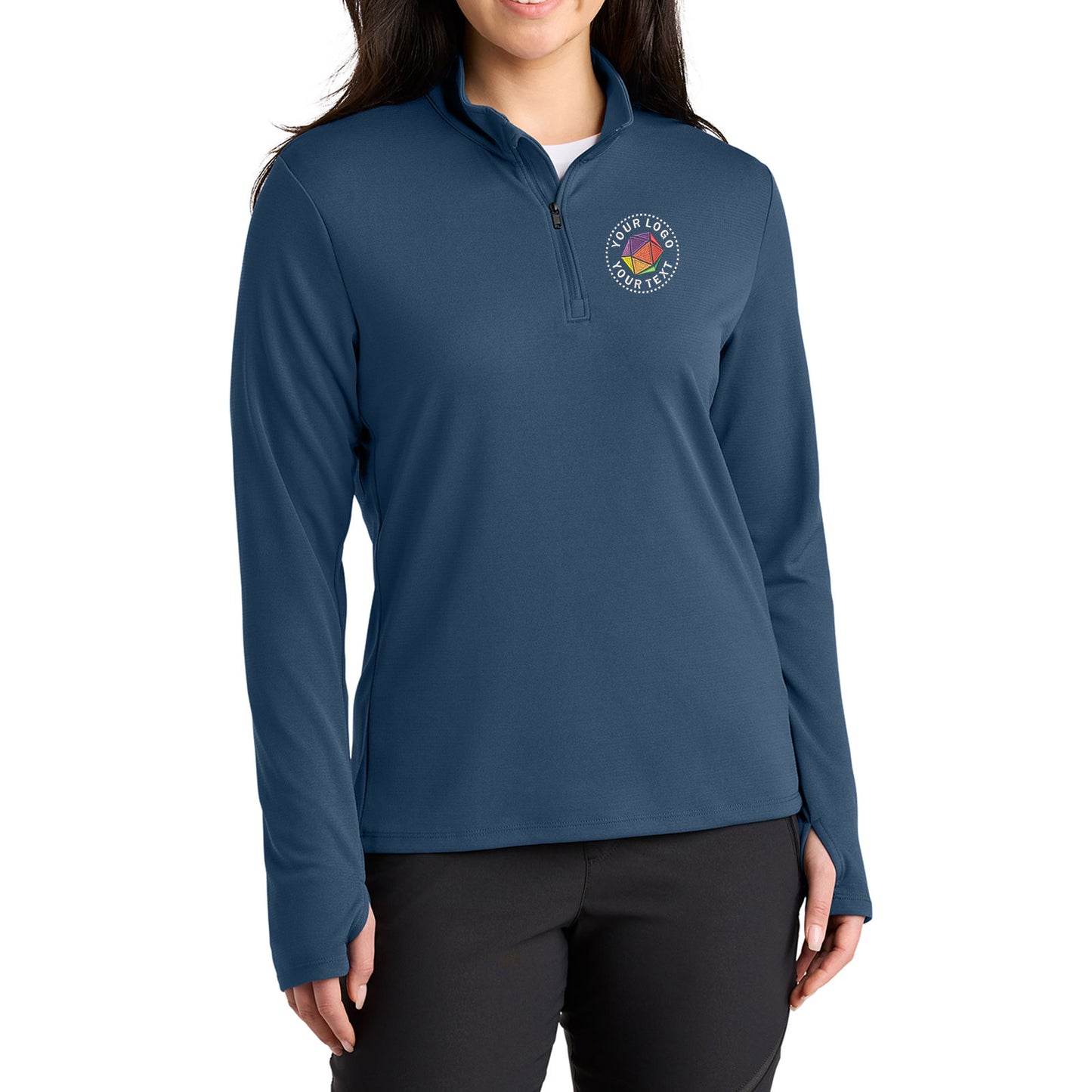 The North Face® Custom Embroidered Women’s Ambition 1/4-Zip - NF0A8ENQ