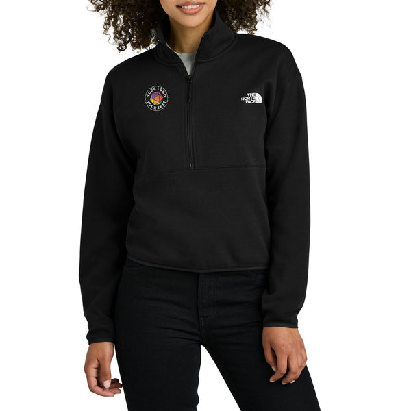 The North Face® Custom Embroidered Women’s Double-Knit 1/2-Zip Fleece - NF0A8C5H