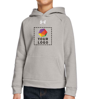 Under Armour Custom Printed Youth Rival Fleece Hooded Sweatshirt - 1379792