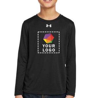 Under Armour Custom Printed Youth Tech™ Team Long Sleeve T-Shirt - 1377488