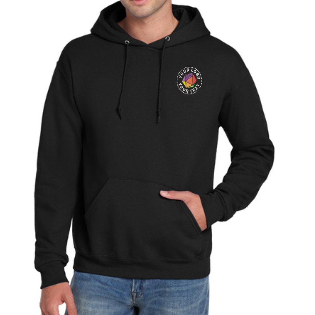 Jerzees® Super Sweats® NuBlend® - Custom Embroidered Pullover Hooded Sweatshirt - 4997M