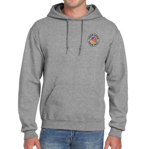 Jerzees® Super Sweats® NuBlend® - Custom Embroidered Pullover Hooded Sweatshirt - 4997M