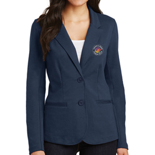 Port Authority® Women's Custom Embroidered Knit Blazer - LM2000