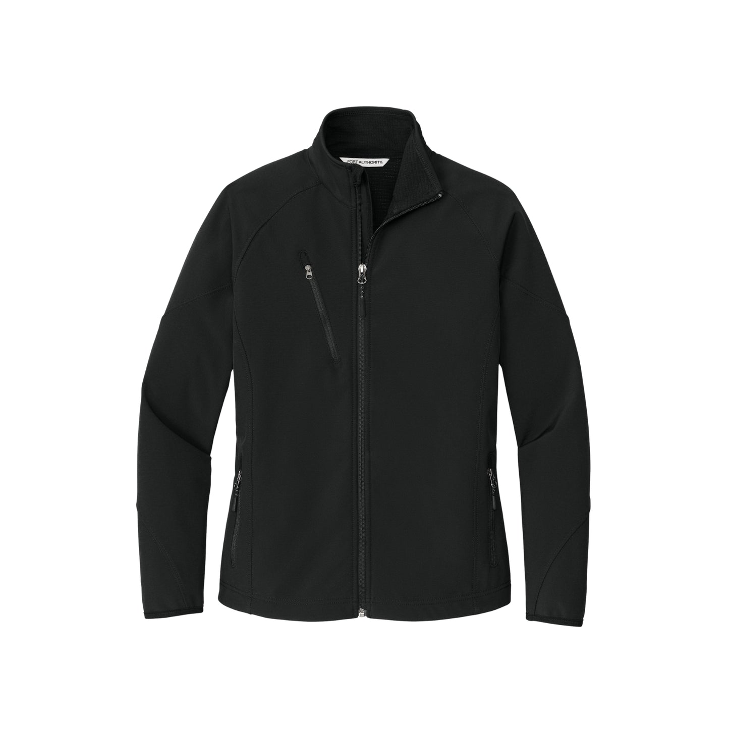 Port Authority® Custom Embroidered Women's Textured Soft Shell Jacket - L705