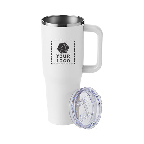 Harriton 40oz Vacuum Travel Mug - M008