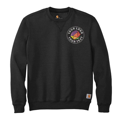 Carhartt® Custom Embroidered Midweight Crewneck Sweatshirt- CTK124