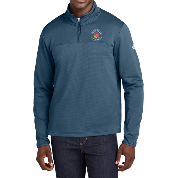 The North Face® Custom Embroidered Aim 1/4-Zip Fleece - NF0A8ENJ