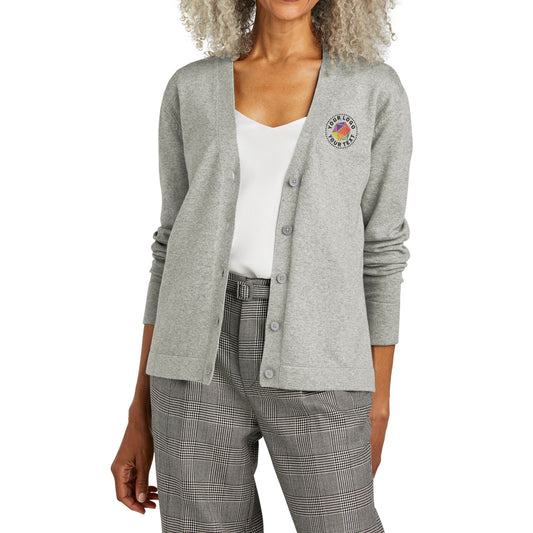 Brooks Brothers® Custom Embroidered Women’s Cotton Stretch Cardigan Sweater - BB18405