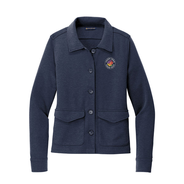 Brooks Brothers® Custom Embroidered Women’s Mid-Layer Stretch Button Jacket - BB18205
