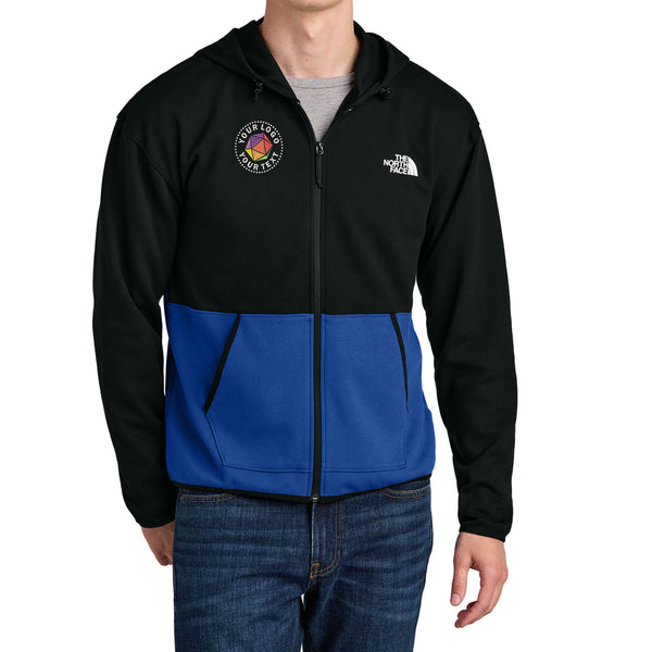 The North Face® Custom Embroidered Double-Knit Full-Zip Hoodie - NF0A8BUS