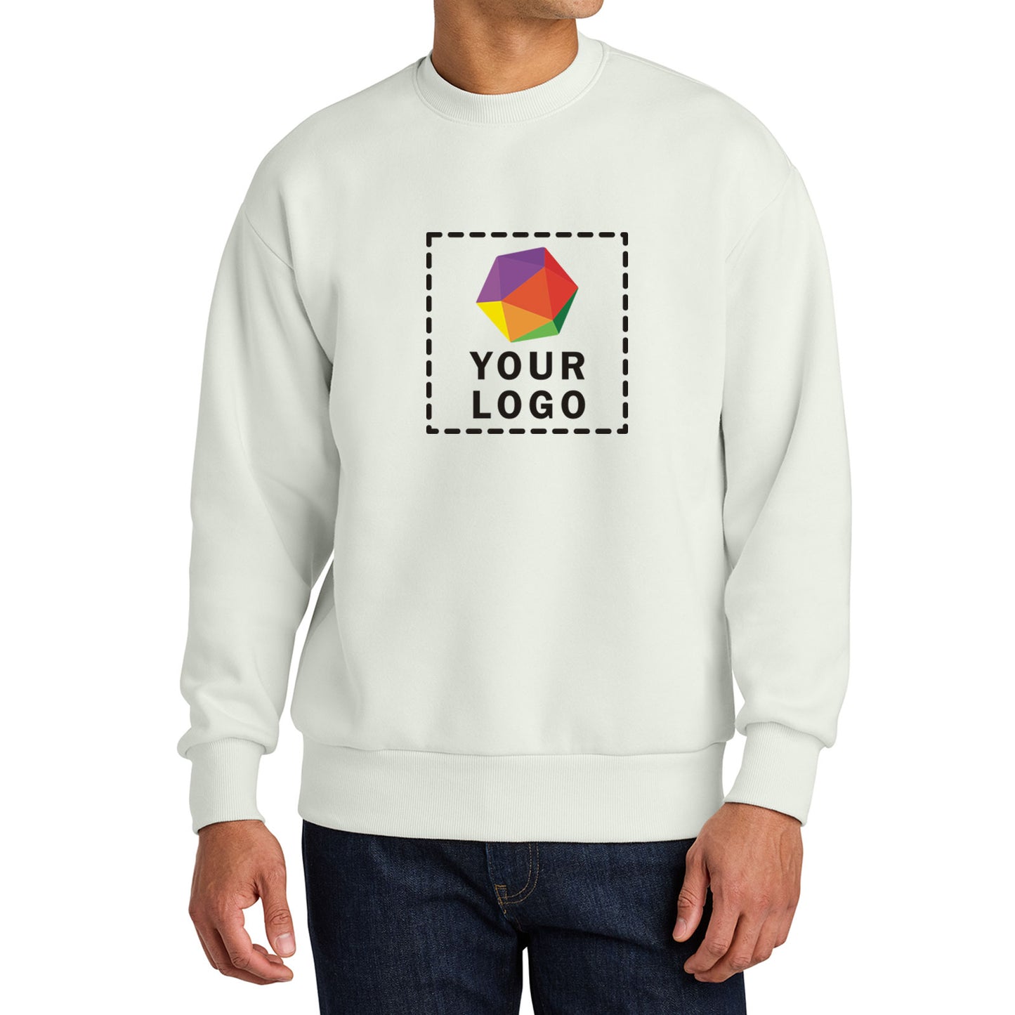 Next Level Apparel® Heavyweight Custom Printed Sweatshirt - NL9007