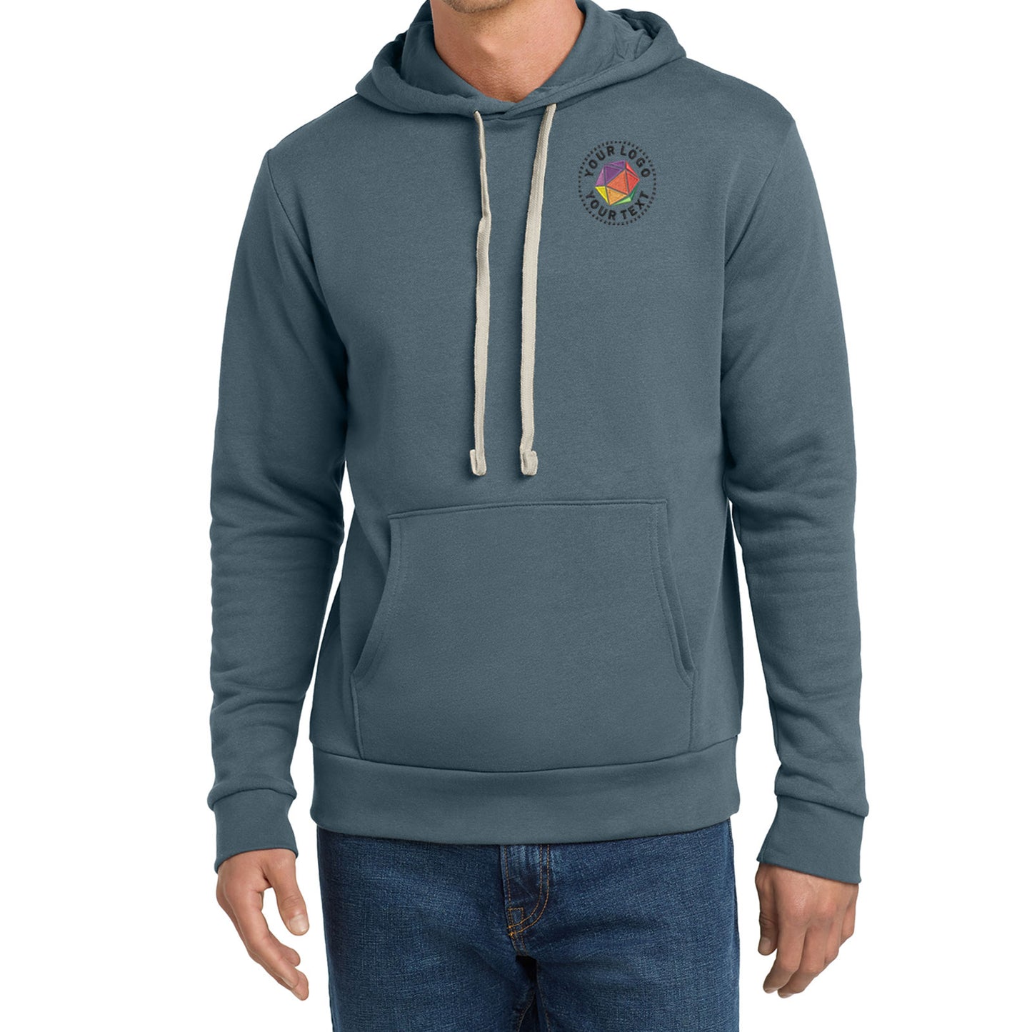 Next Level Apparel® Custom Embroidered Adult Santa Barbara Pullover Hoodie - NL9303