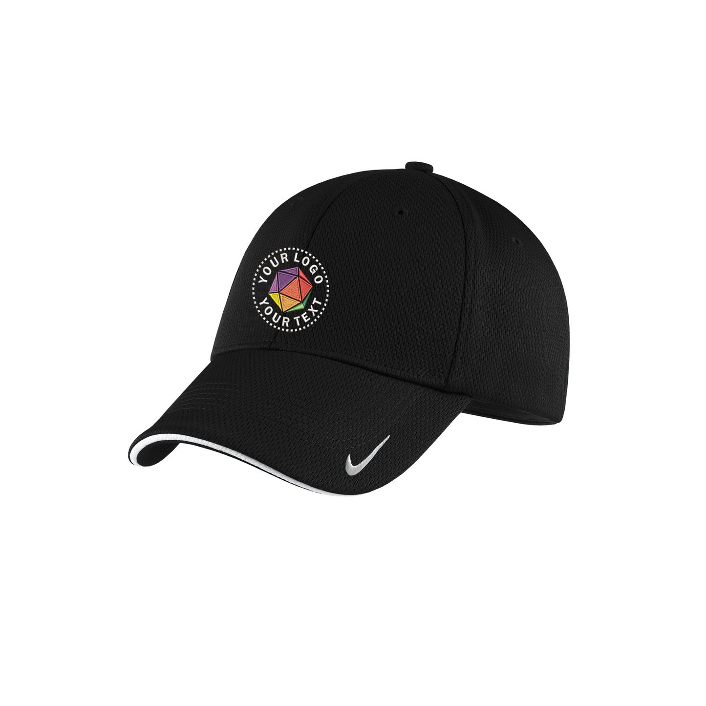 Nike Dri-FIT Custom Embroidered Stretch Mesh Sandwich Bill Cap - NKFD9718