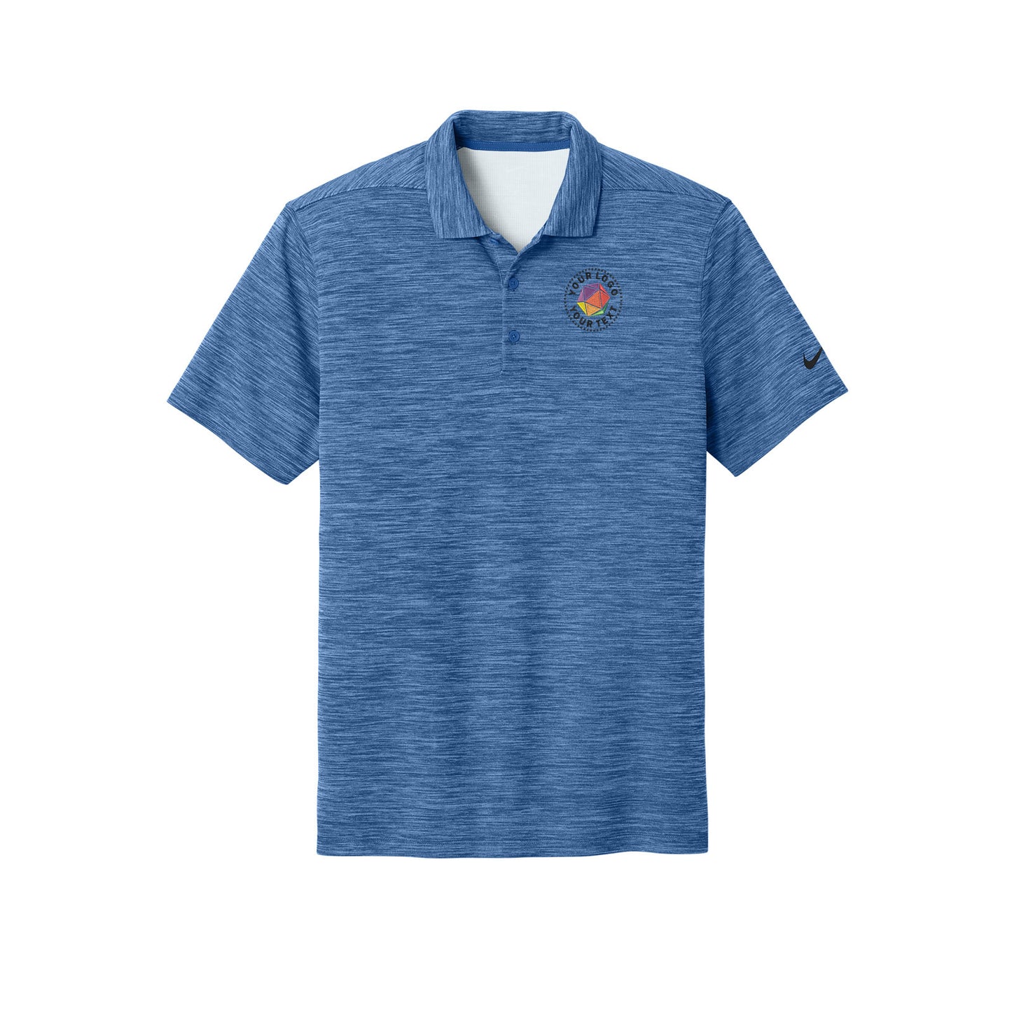 Nike Custom Embroidered Dri-FIT Striated Polo - NKFQ4792