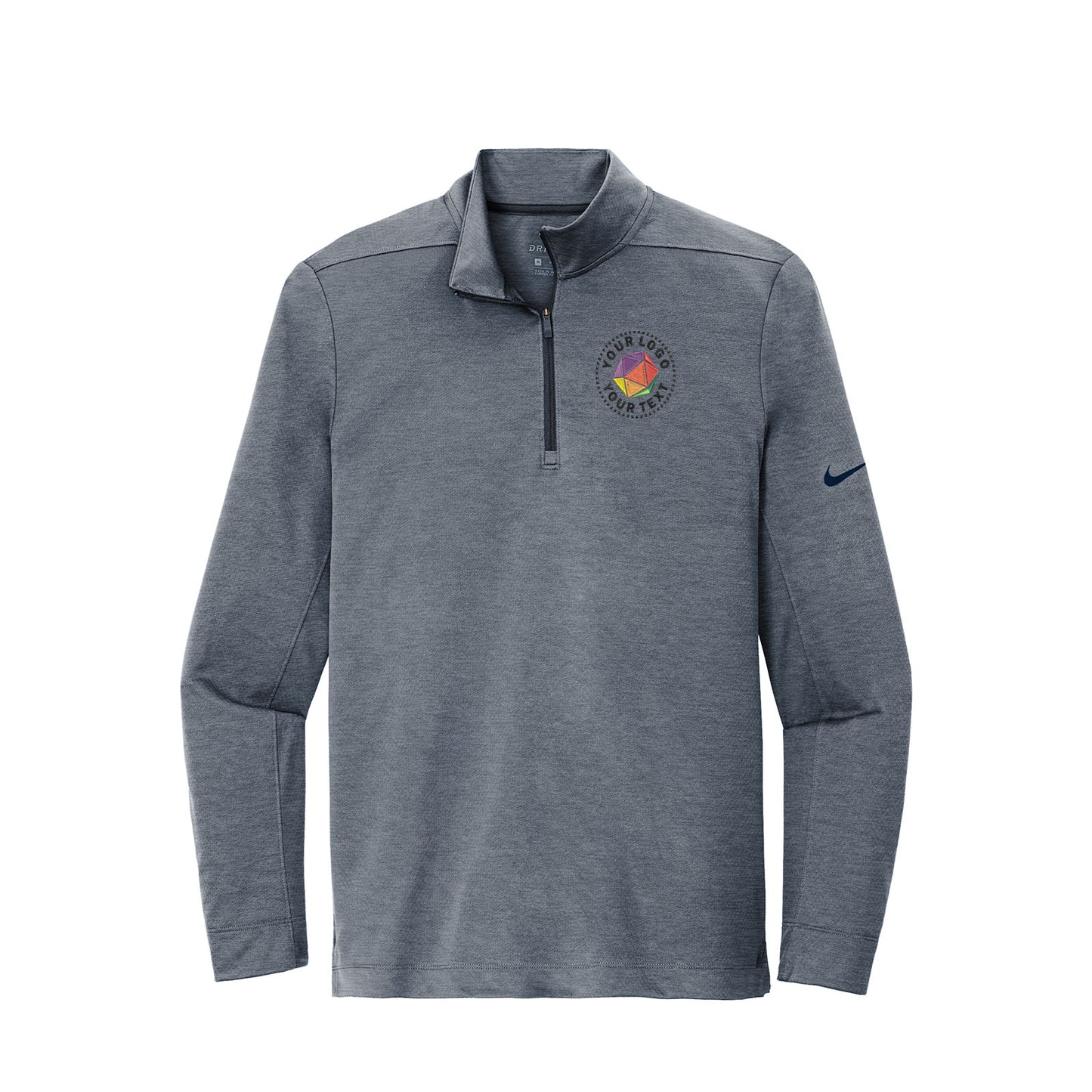 Nike Custom Embroidered Dry 1/2-Zip Cover-Up - NKBV6044