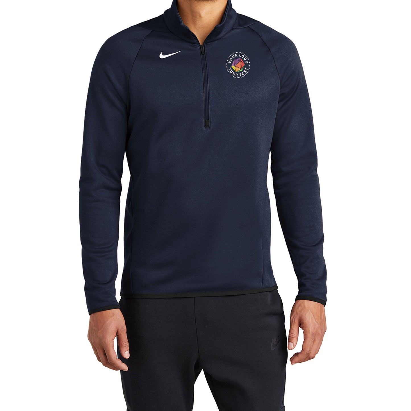 Nike Custom Embroidered Therma-FIT 1/4-Zip Fleece - CN9492