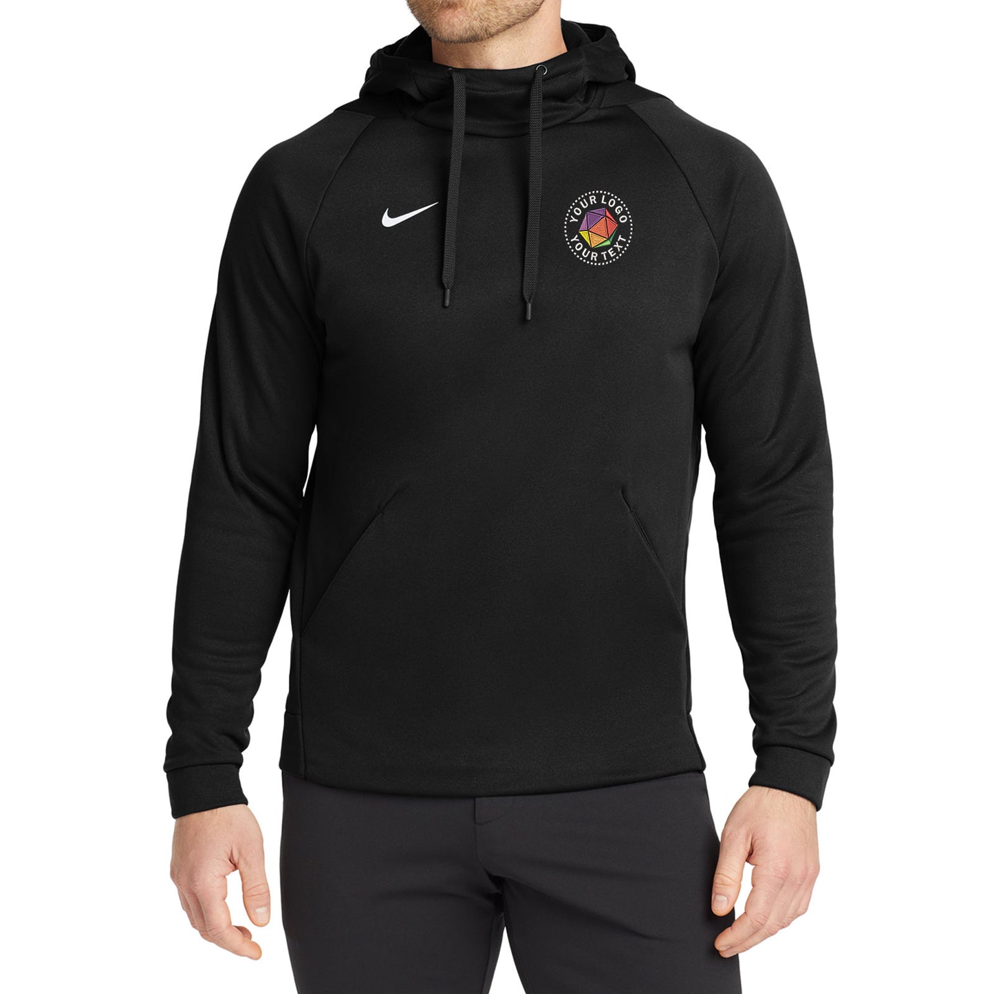 Nike Therma-FIT Custom Embroidered Pullover Fleece Hoodie - CN9473