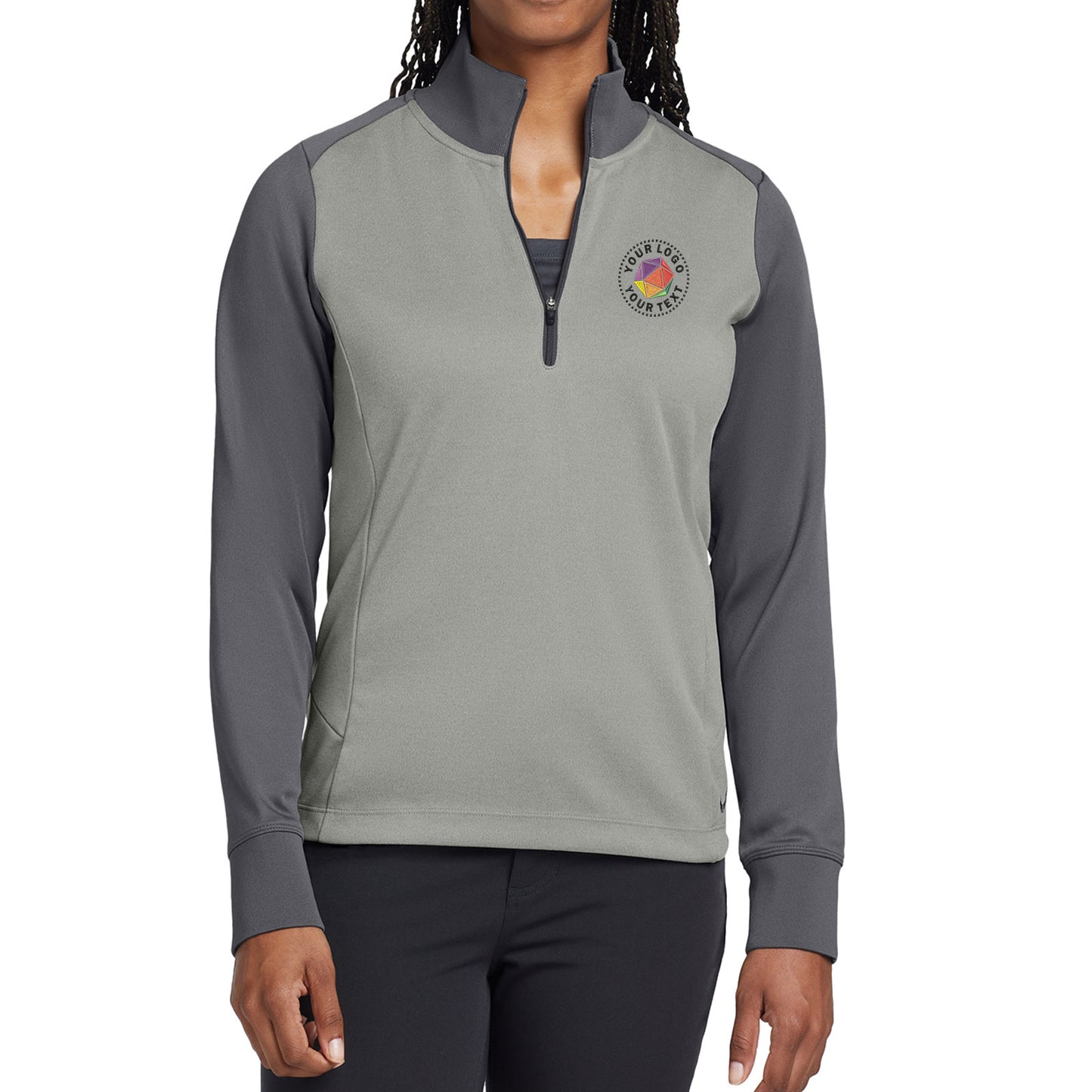 Nike Custom Embroidered Women's Dri-FIT 1/2-Zip Cover-Up - 578674
