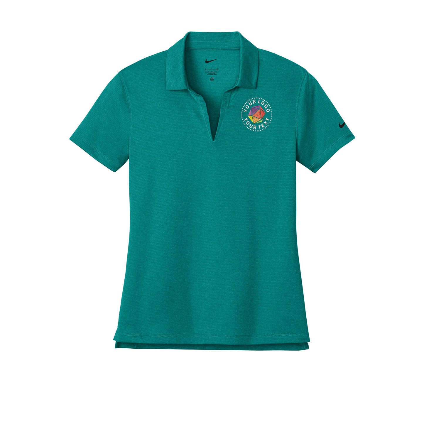 Nike Custom Embroidered Women’s Dri-FIT Smooth Heather Polo - NKFQ4793