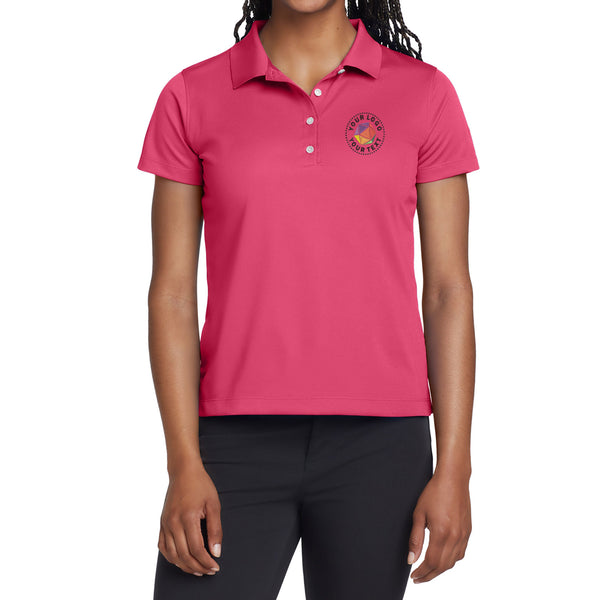 Nike Women's Custom Embroidered Tech Basic Dri-FIT Polo - 203697