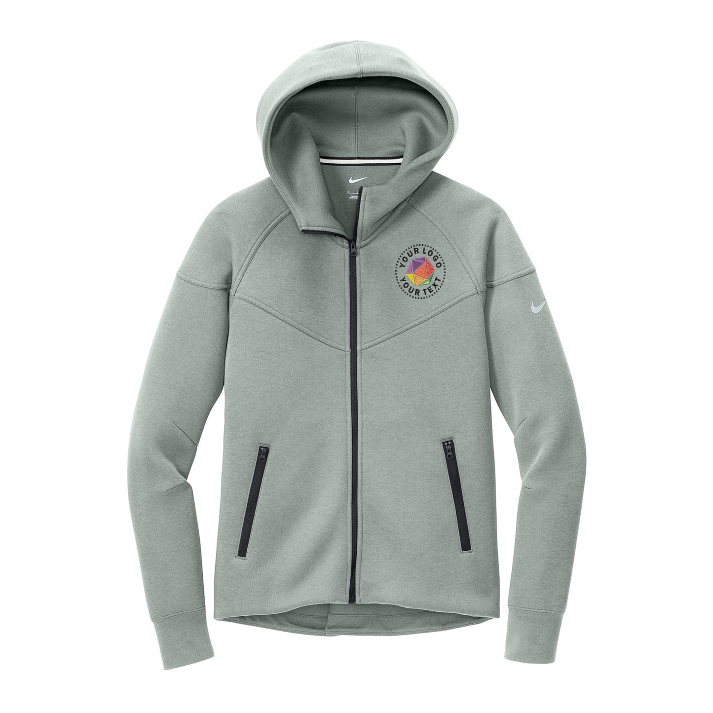 Nike Custom Embroidered Women’s Tech Fleece Full-Zip Hoodie - NKFQ4798