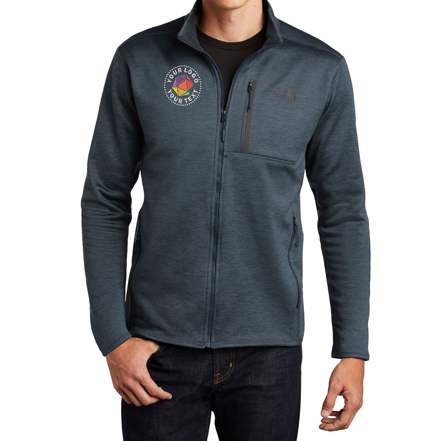 The North Face® Custom Embroidered Skyline Full-Zip Fleece Jacket - NF0A7V64