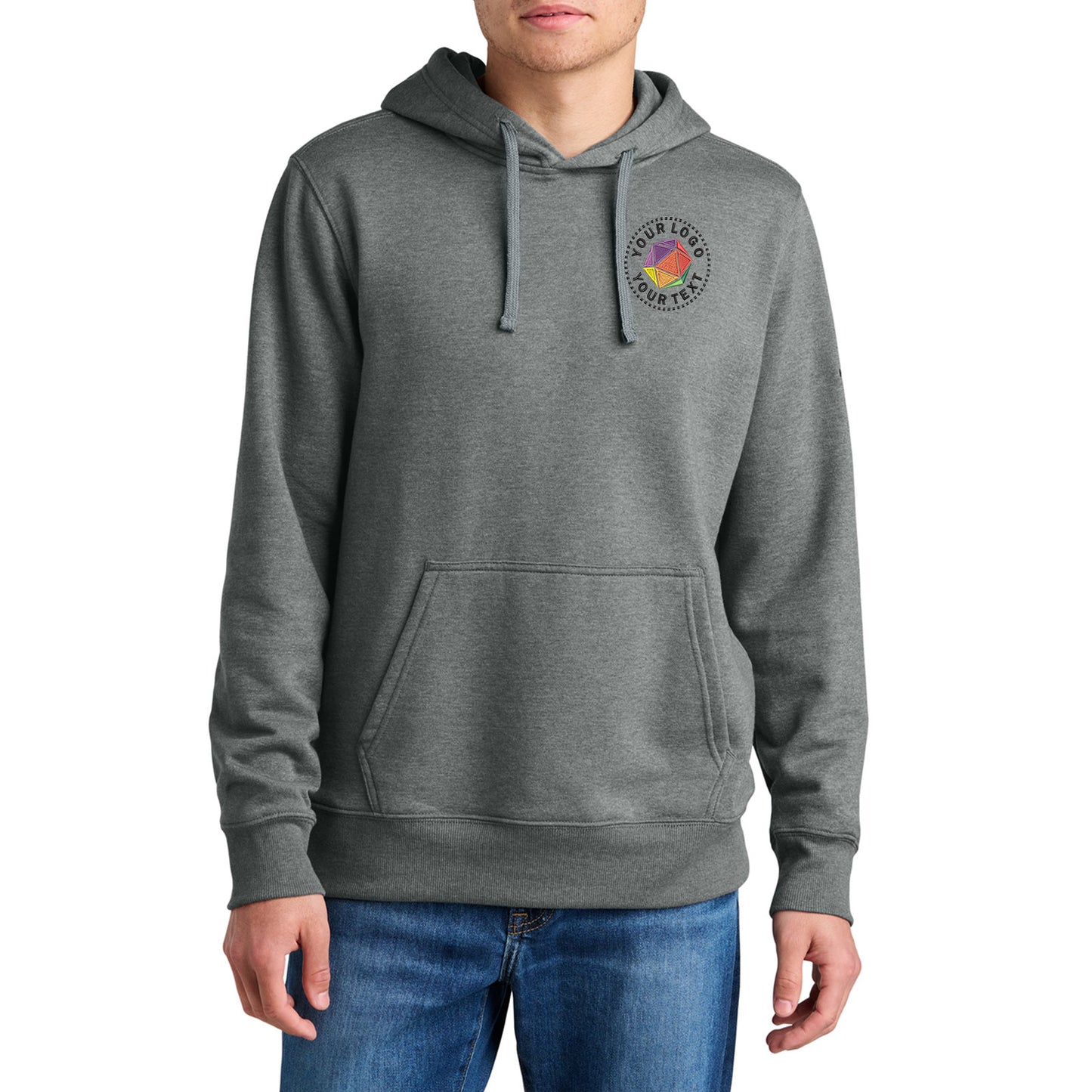 The North Face® Sleeve Logo Pullover Custom Embroidered Hoodie - NF0A8AU0